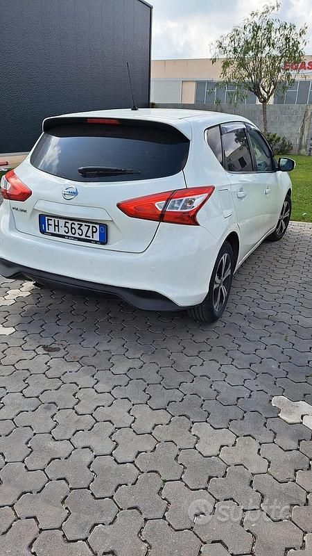 Usata Nissan Pulsar 110 CV (80 kW) 2017 Bianco Utilitaria
