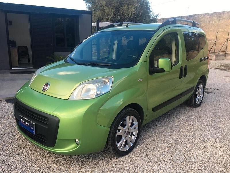 Usata Fiat Qubo Dynamic 95 CV (69 kW) 2012 Verde Monovolume