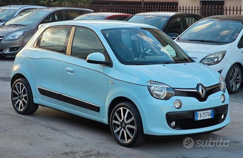 Usata Renault Twingo SE 69 CV (50 kW) 2015 Blu Utilitaria