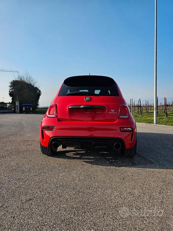 Usata Abarth 595 Competizione 179 CV (131 kW) 2020 Rosso Utilitaria