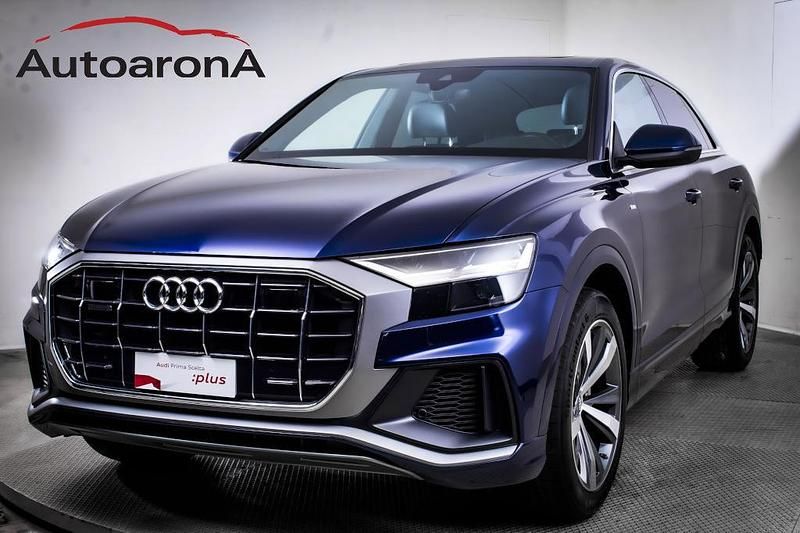 Usata Audi Q8 Sport 2019 Gr2d blu navarra metallizzato SUV