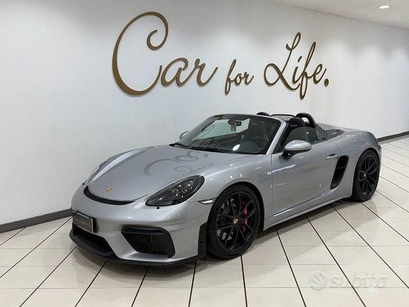 Usata Porsche 718 Spyder 420 CV (308 kW) 2023 Grigio Cabrio