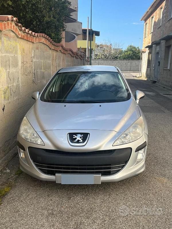 Usata Peugeot 308 90 CV (66 kW) 2009 Grigio Berlina