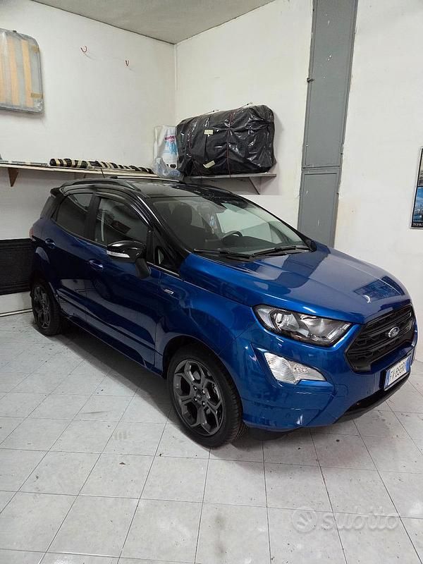 Usata Ford Ecosport 140 CV (102 kW) 2019 Blu SUV