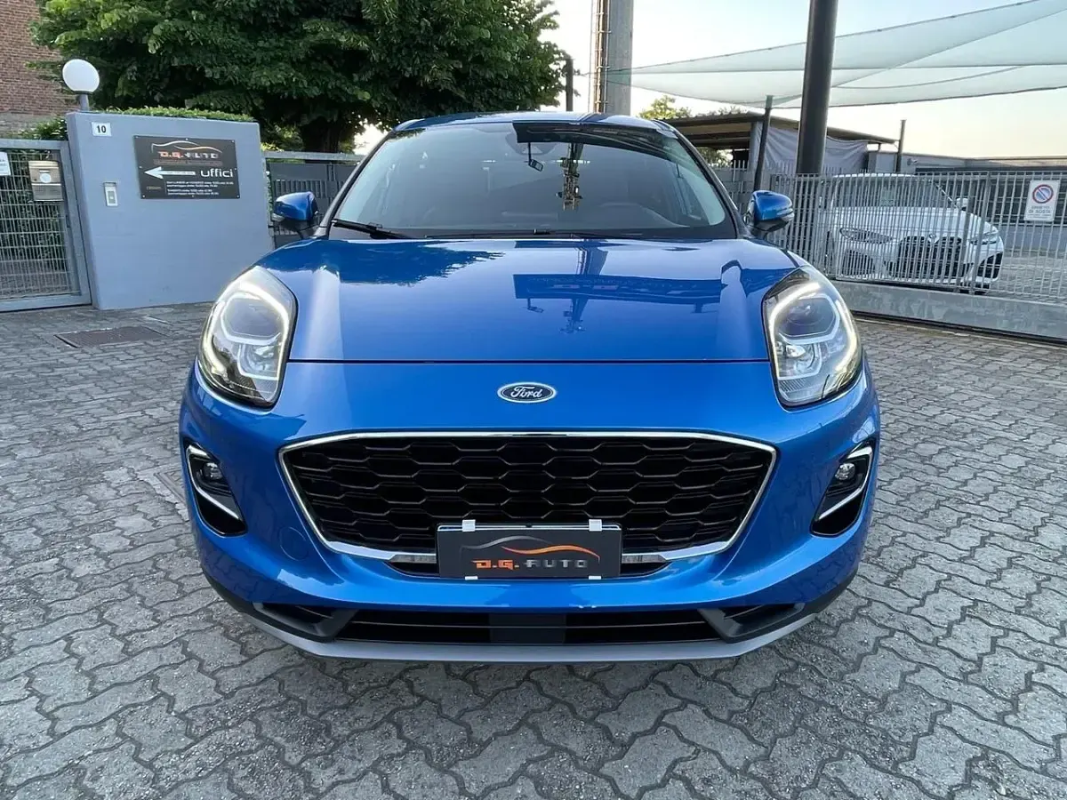 Usata Ford Puma Titanium 125 CV (91 kW) 2022 Blu SUV