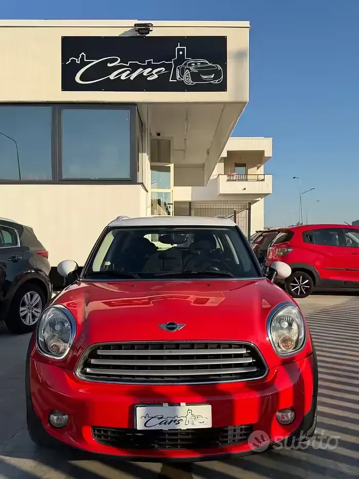 Usata Mini Cooper D Countryman 111 CV (81 kW) 2011 Rosso SUV