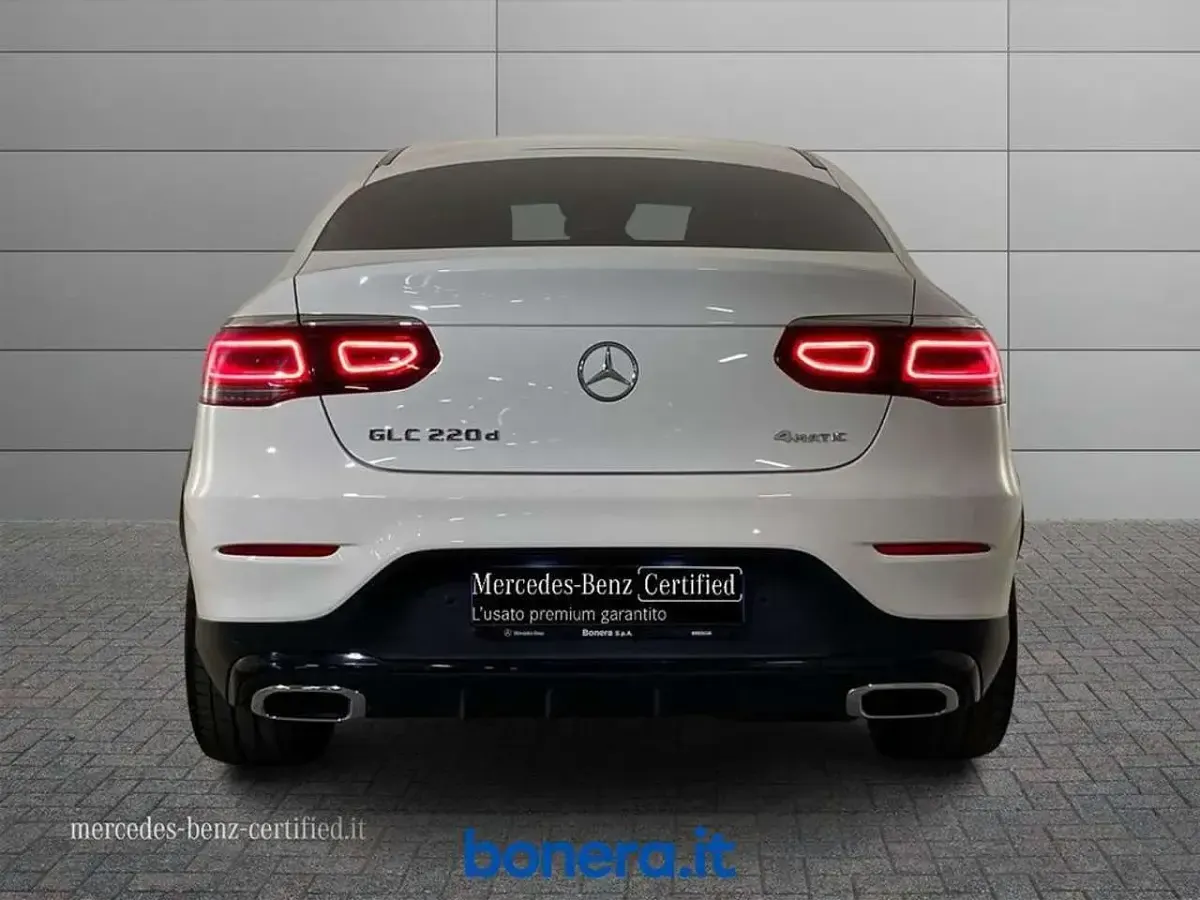 Usata Mercedes GLC220 Premium 194 CV (142 kW) 2020 Bianco SUV