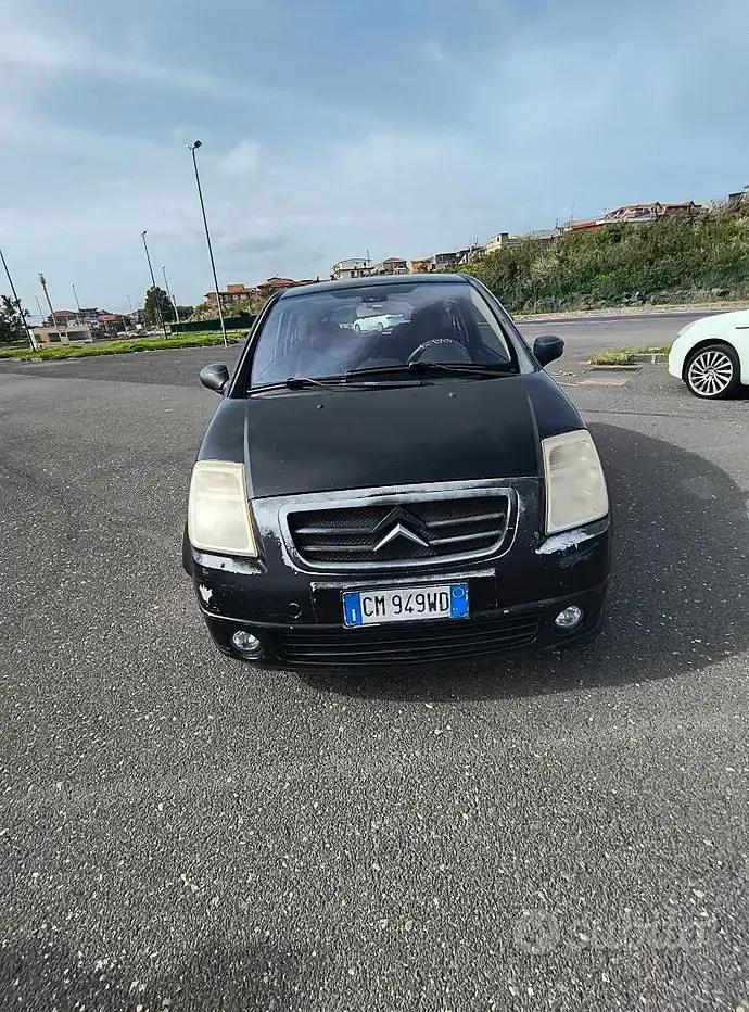 Usata Citroën C2 VTR Sport 68 CV (50 kW) 2004 Nero Utilitaria