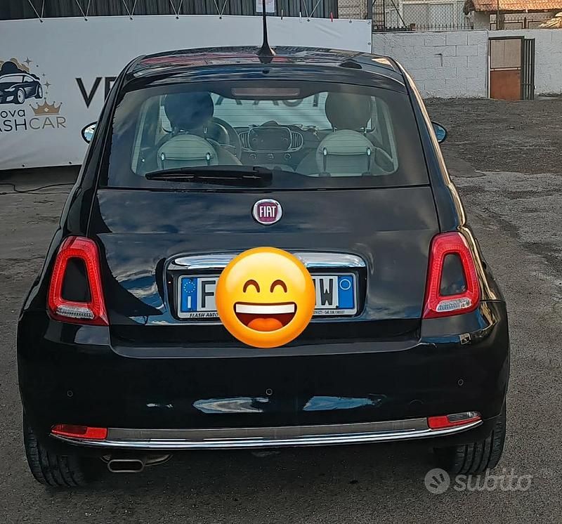 Usata Fiat 500 95 CV (69 kW) 2016 Nero Berlina