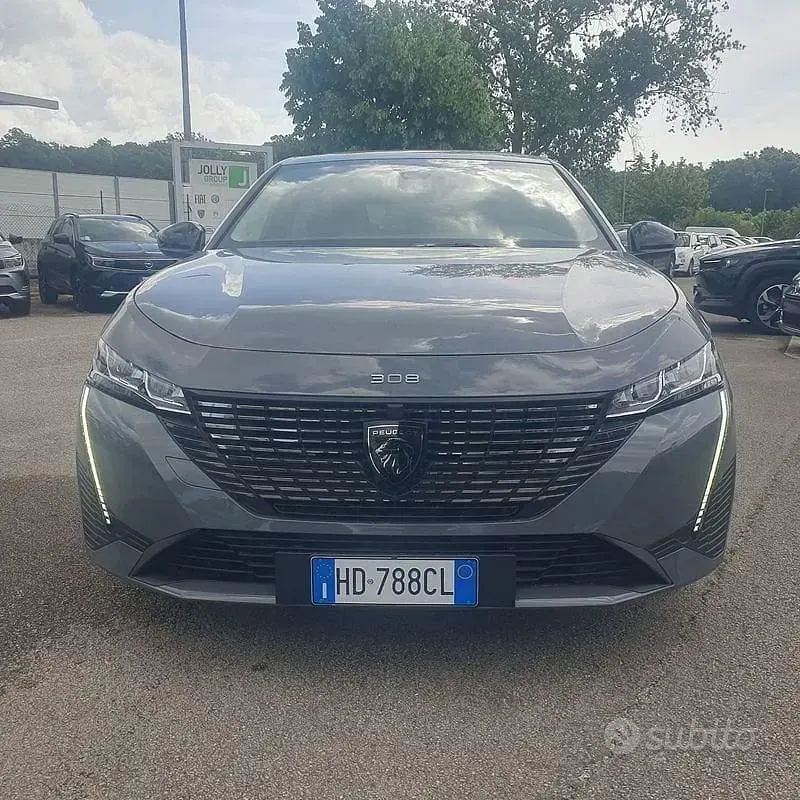Nuova Peugeot 308 2026 Grigio Berlina