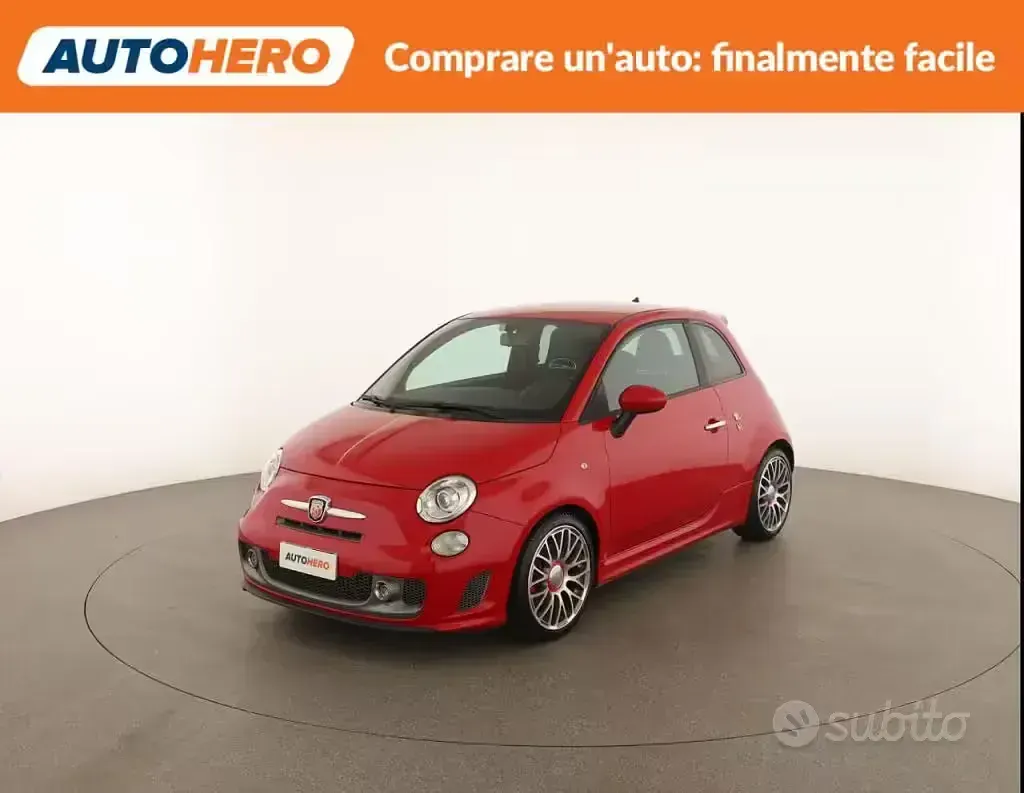 Usata Abarth 595 Turismo 160 CV (117 kW) 2015 Rosso Utilitaria