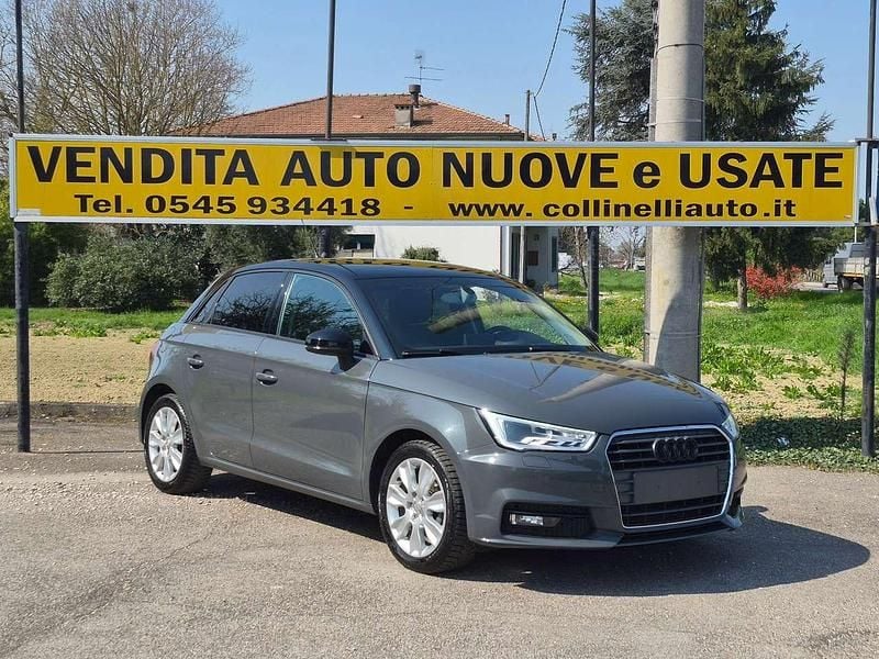 Usata Audi A1 Sportback 82 CV (60 kW) 2018 Grigio daytona/tetto nero Utilitaria