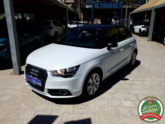 Usata Audi A1 Ambition 89 CV (65 kW) 2013 Bianco Utilitaria