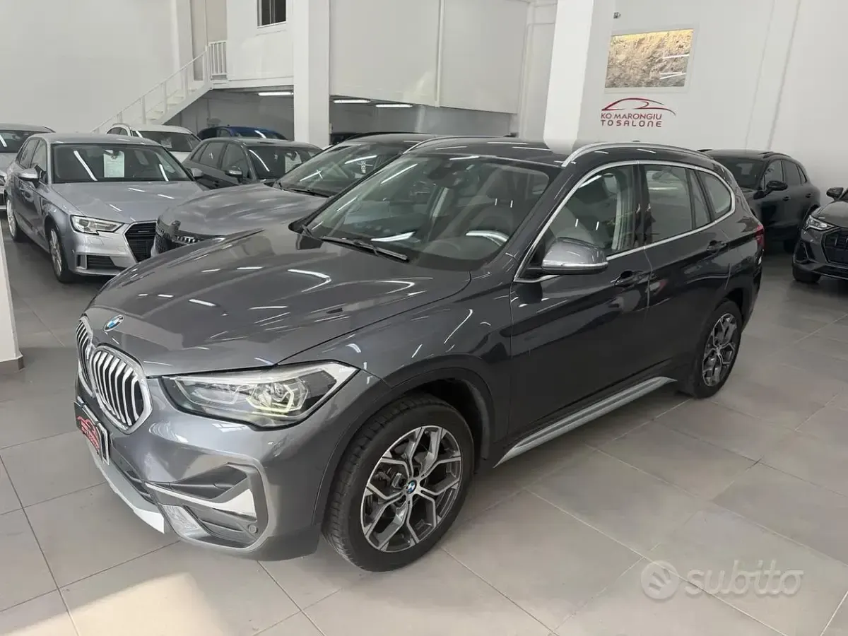 Usata BMW X1 Sport Line 150 CV (110 kW) 2021 Grigio SUV