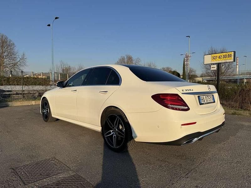 Usata Mercedes E350 AMG line 258 CV (189 kW) 2018 Bianco Berlina