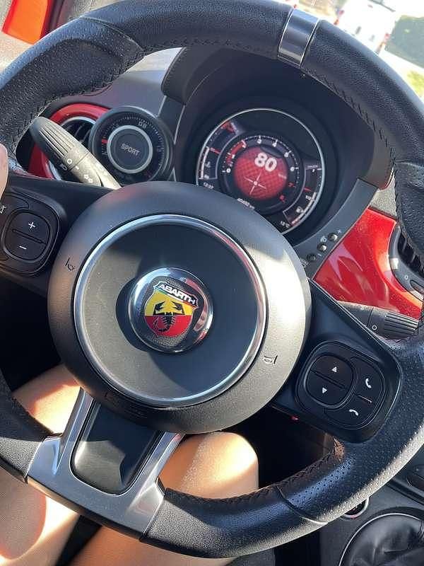 Usata Abarth 595 144 CV (105 kW) 2018 Rosso Utilitaria