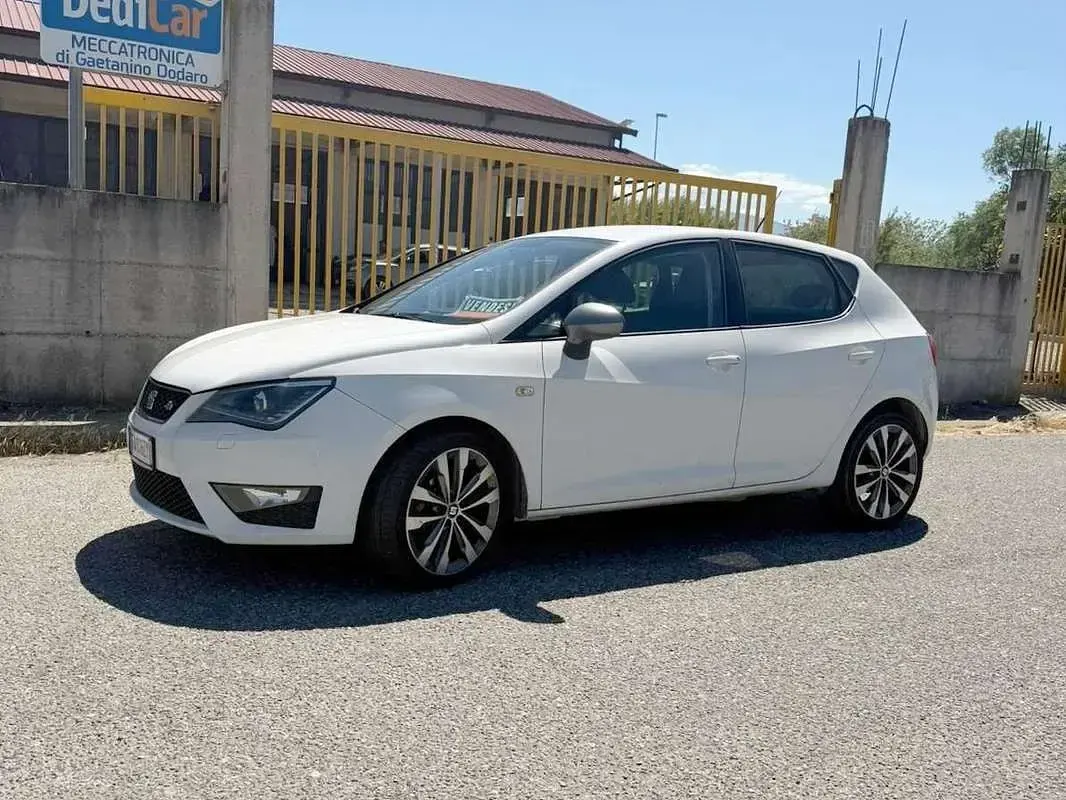 Brugt Seat Ibiza FR 90 HK (66 kW) 2015 Hvid Sedan
