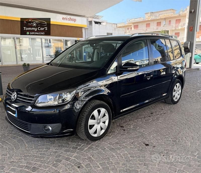 Usata VW Touran 105 CV (77 kW) 2016 Nero Monovolume