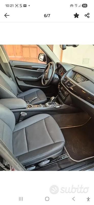 Usata BMW X1 150 CV (110 kW) 2014 Nero SUV