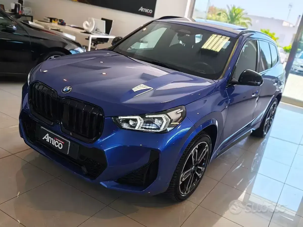 Usata BMW X1 Shadowline 197 CV (144 kW) 2022 Blu SUV