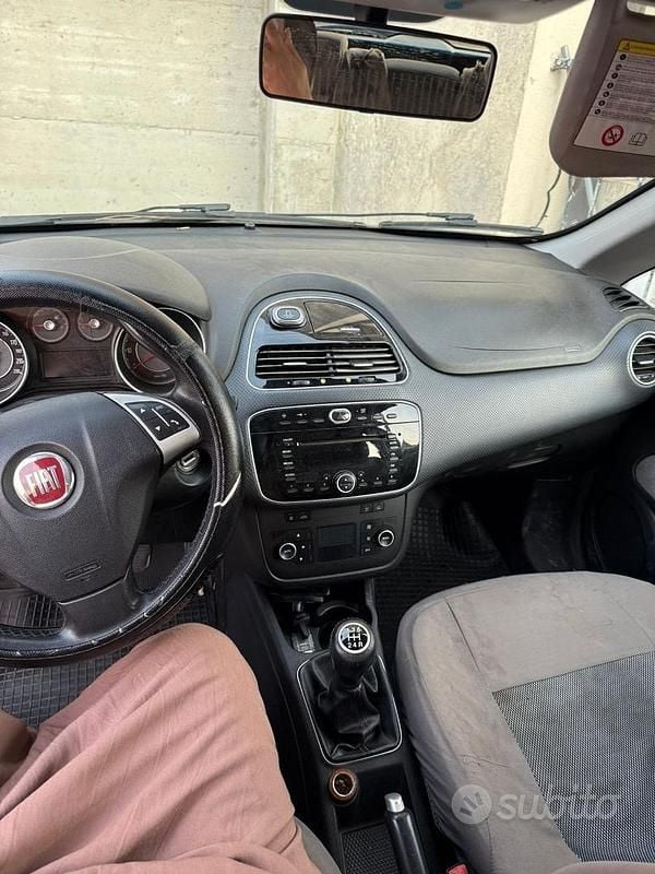 Usata Fiat Punto Evo 75 CV (55 kW) 2009 Blu Utilitaria