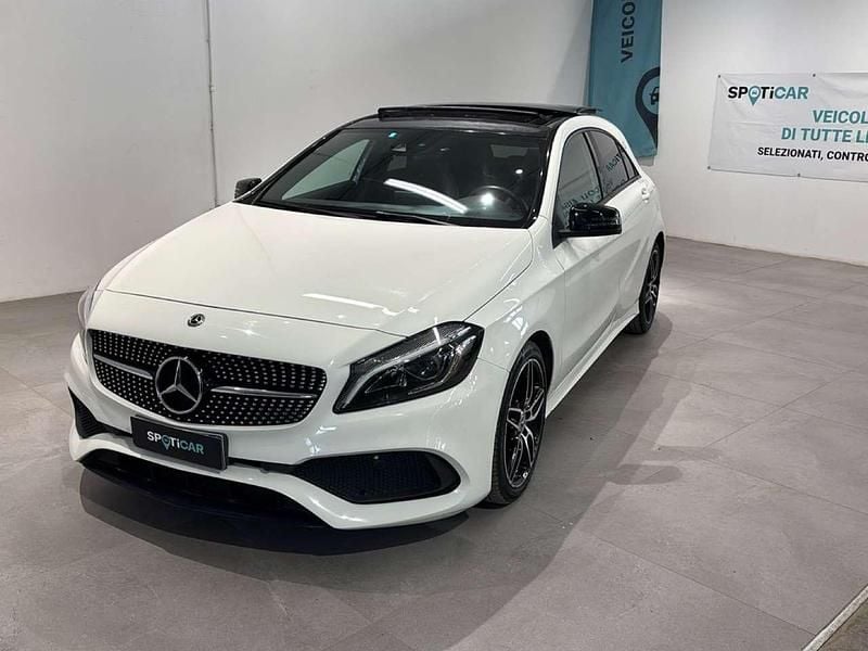 Usata Mercedes A180 109 CV (80 kW) 2018 Bianco Utilitaria