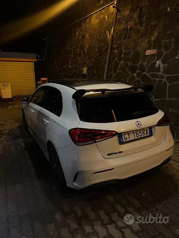 Usata Mercedes A180 2020 Bianco Berlina