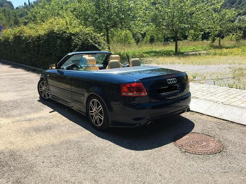 Usata Audi A4 Cabriolet 2004 Blu Cabrio