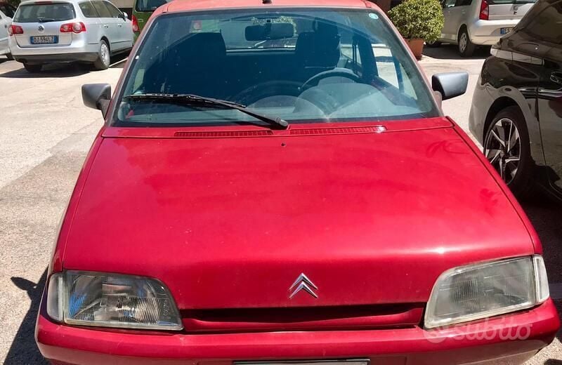 Usata Citroën AX 50 CV (36 kW) 1997 Rosso Utilitaria