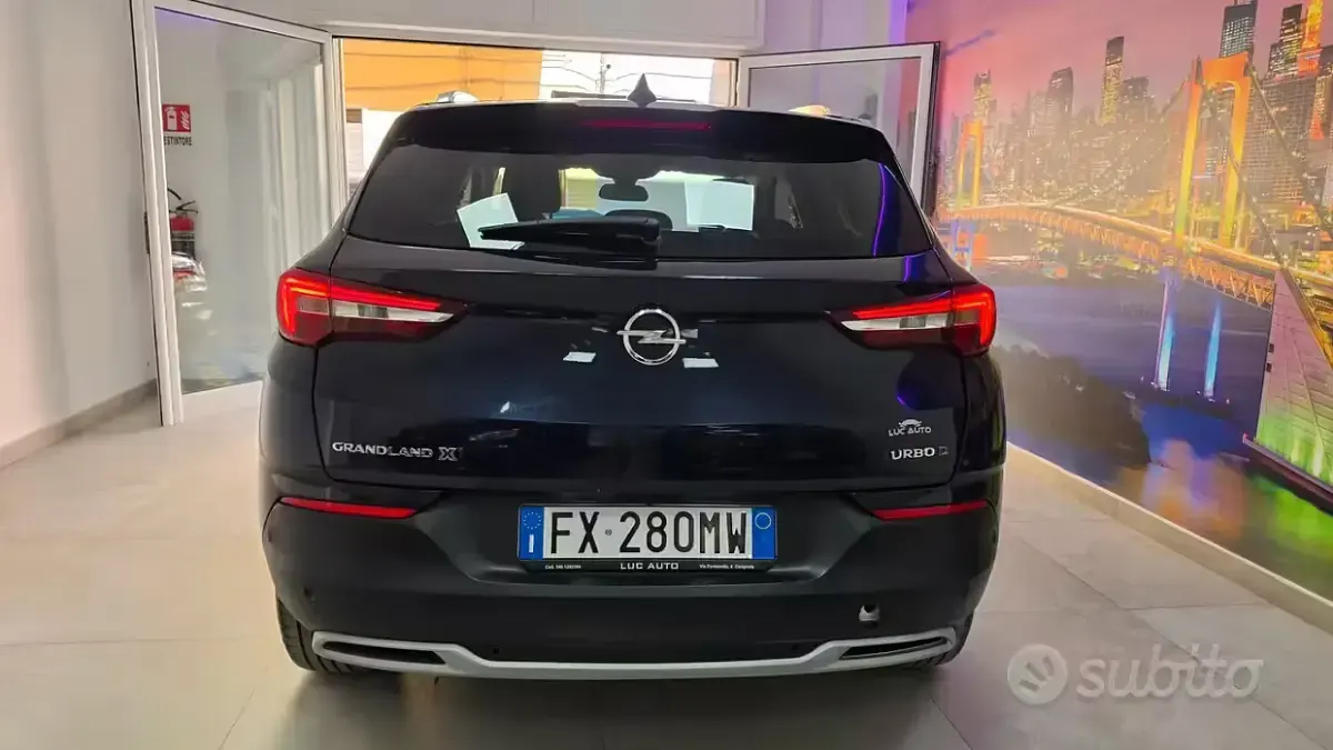 Usata Opel Grandland X 131 CV (96 kW) 2019 Nero SUV