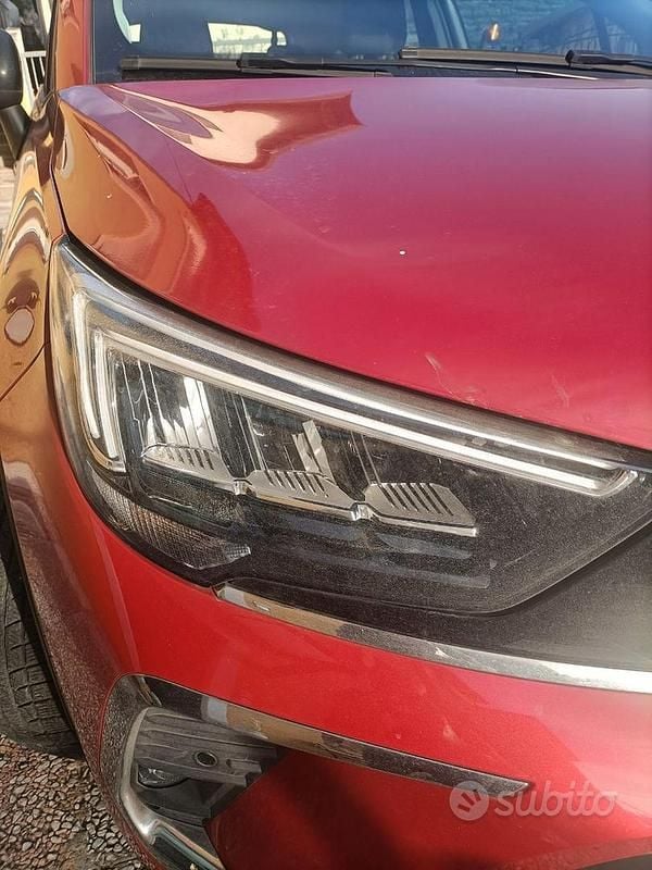 Usata Opel Crossland X Edition 110 CV (80 kW) 2021 Rosso SUV