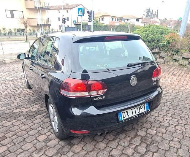 Usata VW Golf VI Highline 110 CV (80 kW) 2009 Nero Utilitaria