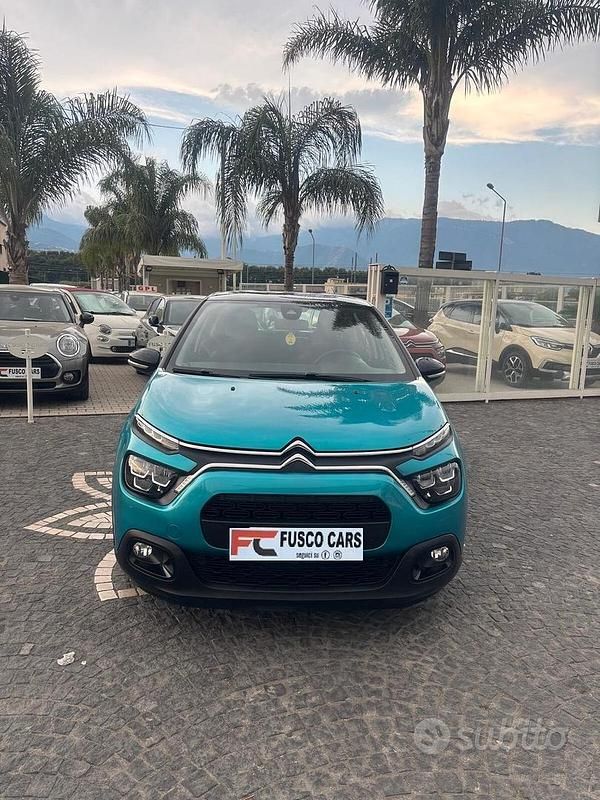 Usata Citroën C3 PureTech 110 CV (80 kW) 2021 Blu Utilitaria