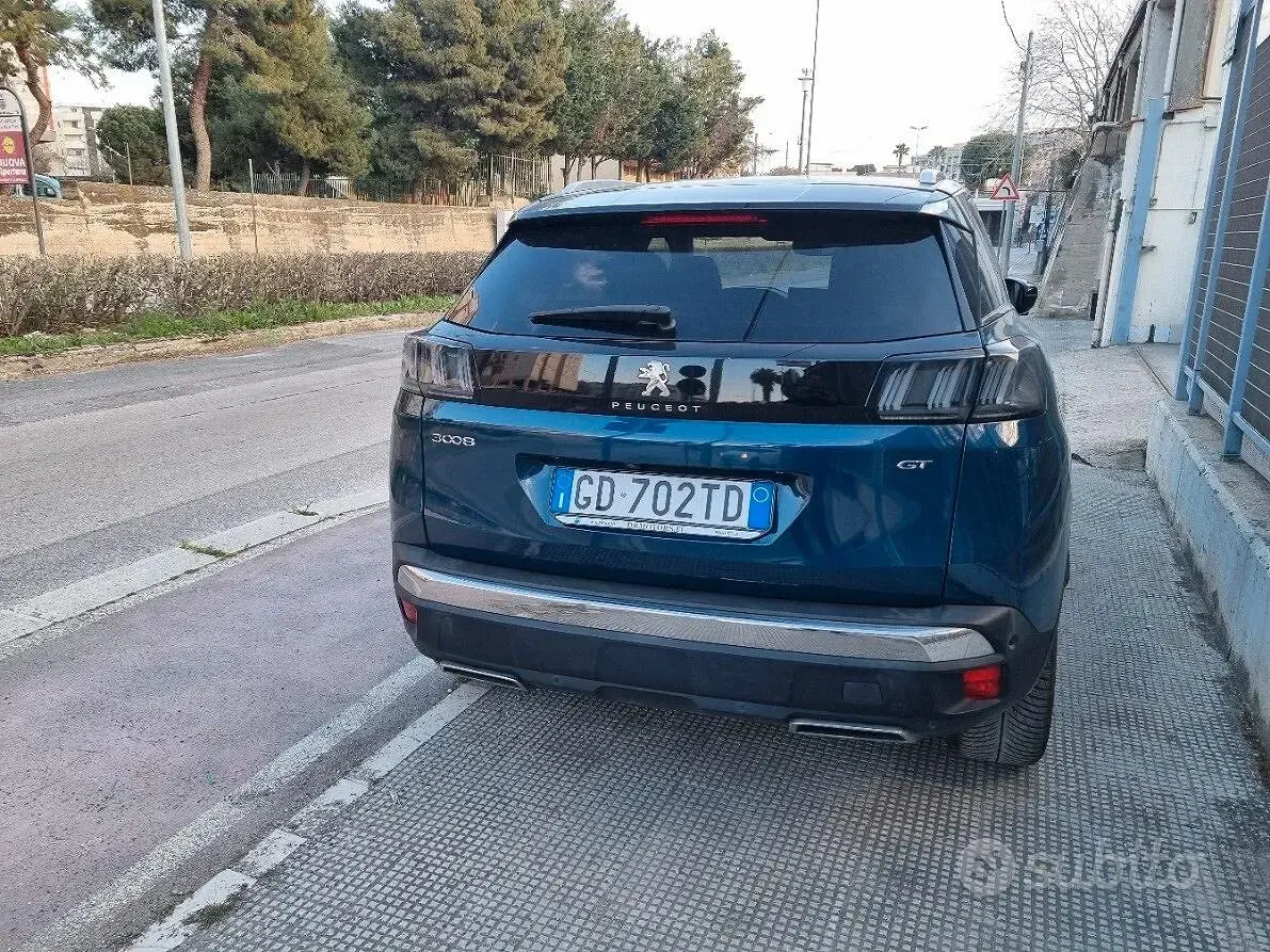 Usata Peugeot 3008 GT-line 131 CV (96 kW) 2020 Grigio SUV