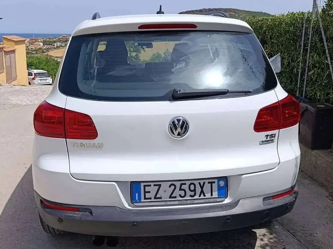 Usata VW Tiguan Trendline 122 CV (89 kW) 2015 Bianco SUV