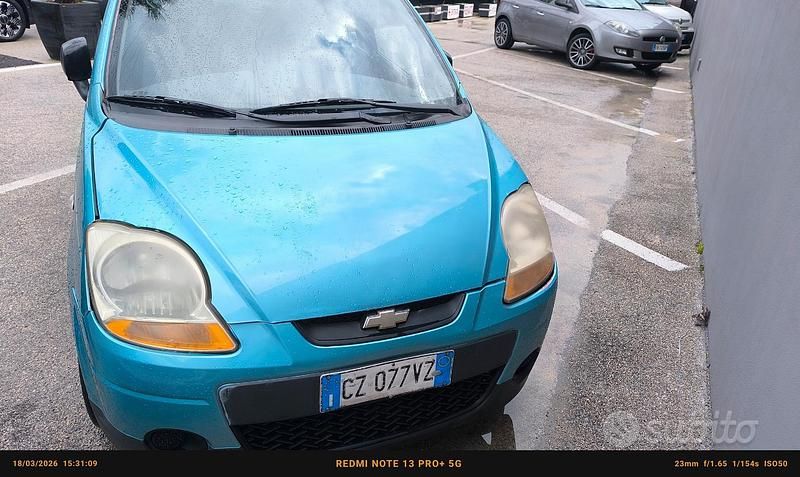 Usata Chevrolet Matiz 2006 Blu Utilitaria