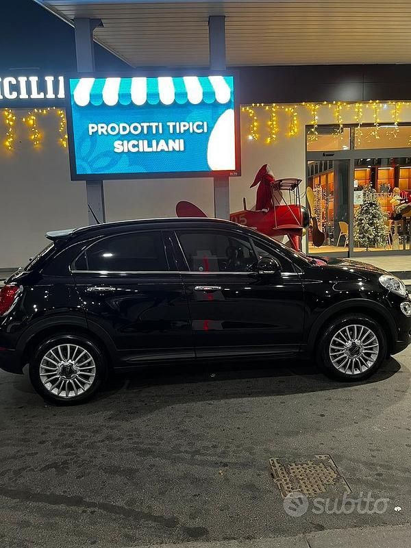 Usata Fiat 500X 120 CV (88 kW) 2017 Nero SUV