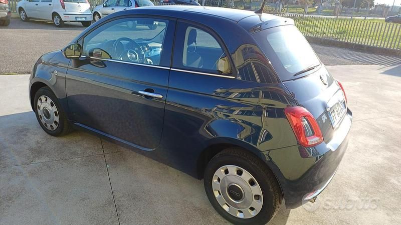 Usata Fiat 500 Lounge 69 CV (50 kW) 2018 Verde Berlina