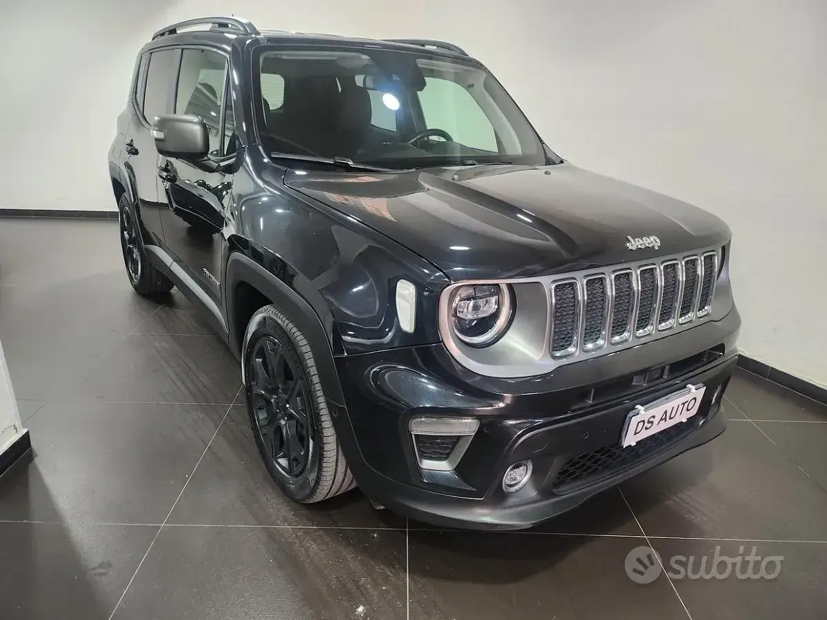 Usata Jeep Renegade Limited 150 CV (110 kW) 2019 Nero SUV