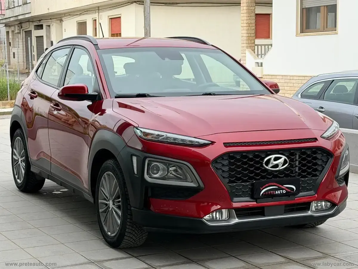Usata Hyundai Kona Style 116 CV (85 kW) 2019 Rosso SUV