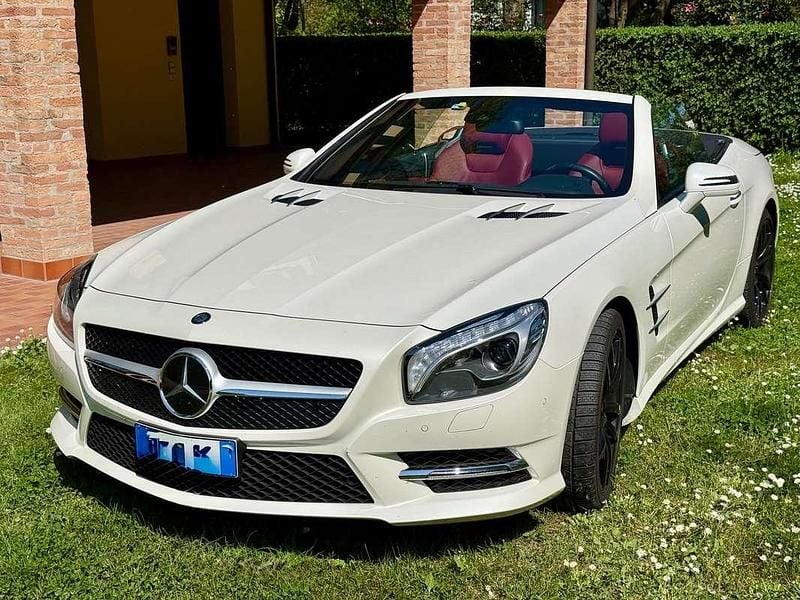 Käytetty Mercedes SL400 2LOOK Edition 333 HP (244 kW) 2014 Valkoinen Avoauto