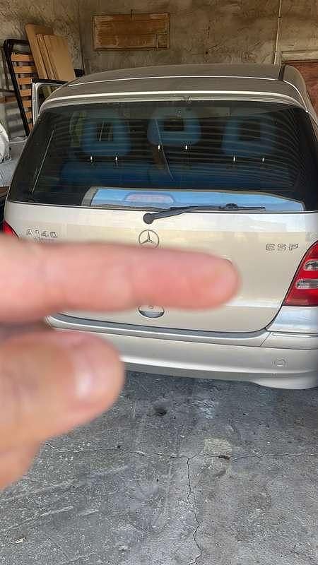 Usata Mercedes A140 Elegance 82 CV (60 kW) 2002 Argento Utilitaria