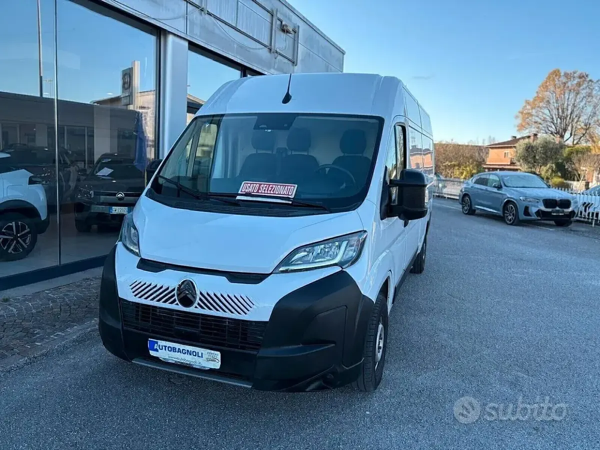 Usata Citroën Jumper 140 CV (102 kW) 2024 Bianco Monovolume