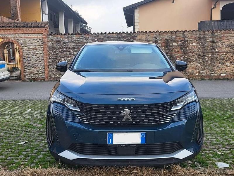 Usata Peugeot 3008 Active 131 CV (96 kW) 2022 Blu/azzurro SUV