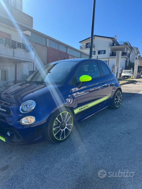 Usata Abarth 500 Competizione 160 CV (117 kW) 2017 Blu Utilitaria