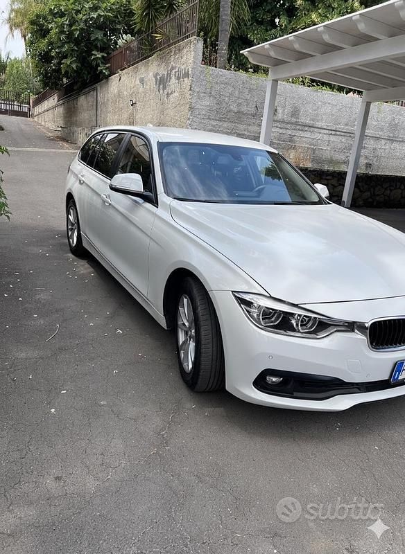 Usata BMW 316 Advantage 116 CV (85 kW) 2017 Bianco Station wagon