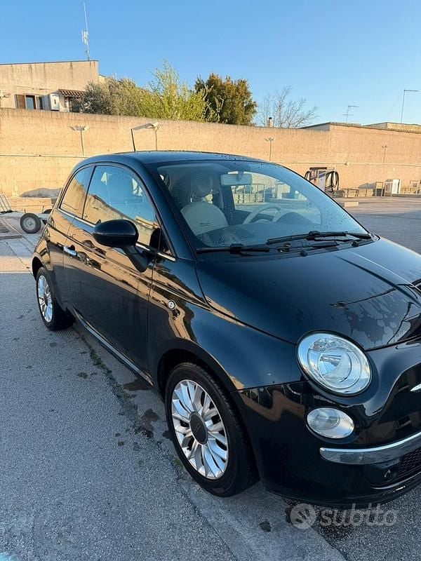 Usata Fiat 500 69 CV (50 kW) 2015 Nero Berlina
