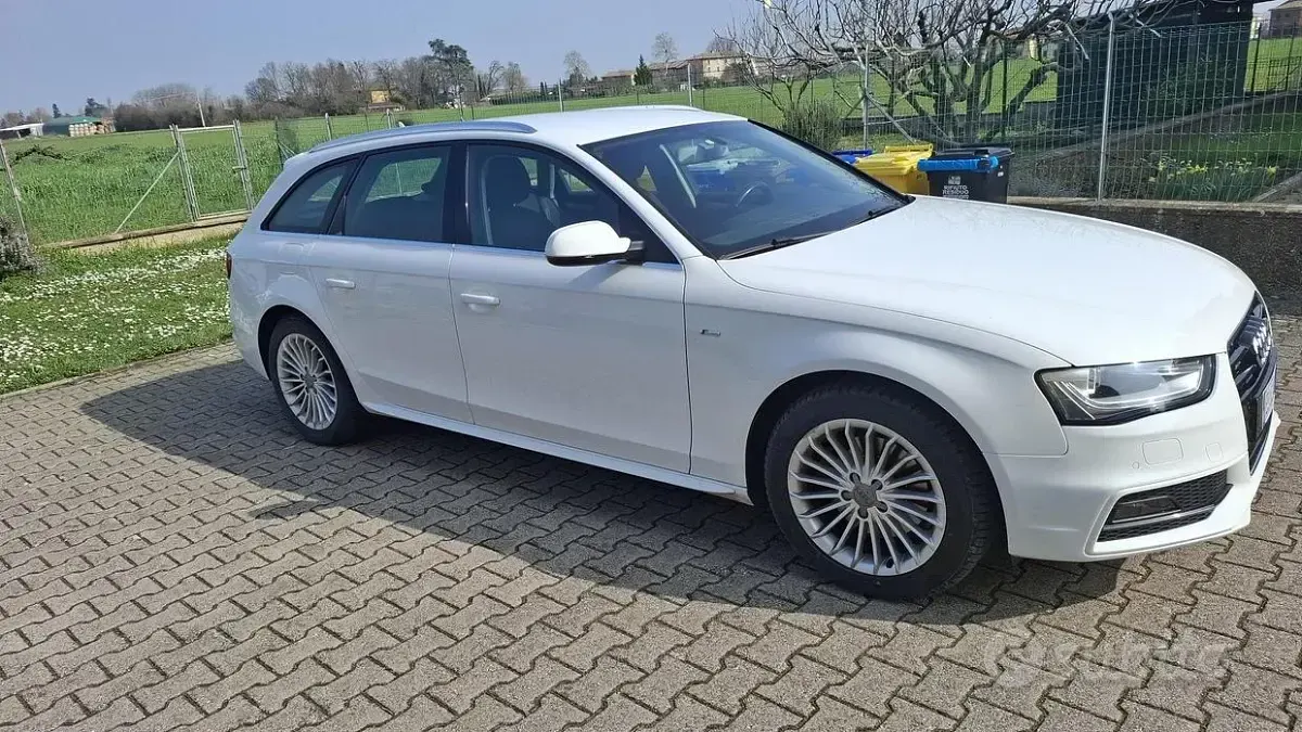 Usata Audi A4 S-Line 177 CV (130 kW) 2013 Bianco Station wagon