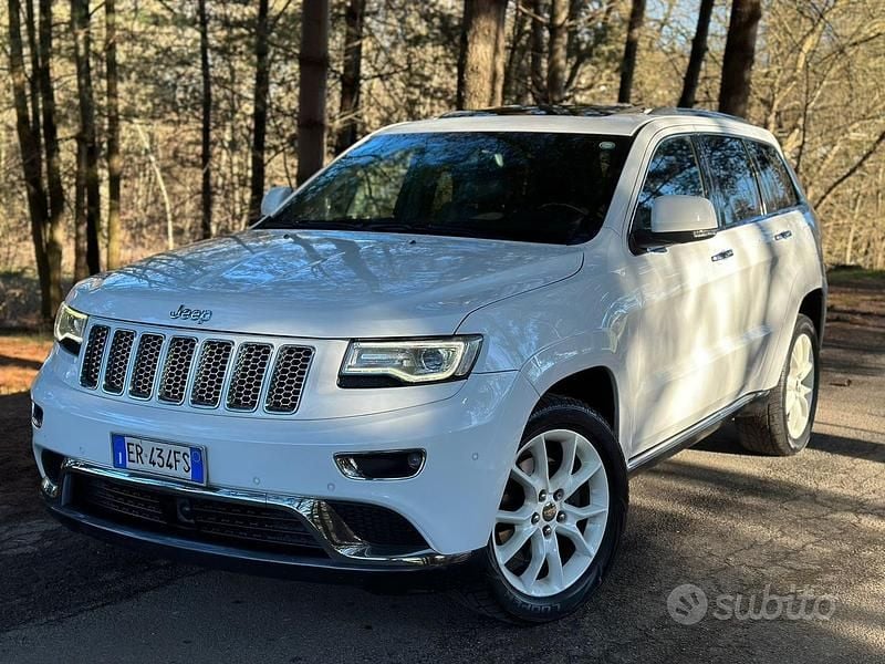 Usata Jeep Grand Cherokee Summit 250 CV (183 kW) 2014 Bianco SUV
