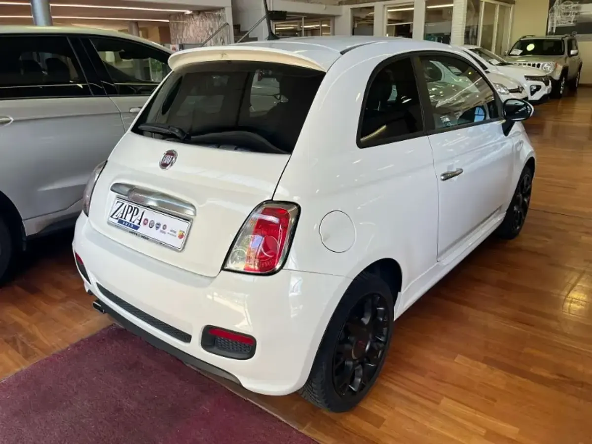 Usata Fiat 500 Sport 69 CV (50 kW) 2015 Bianco Berlina